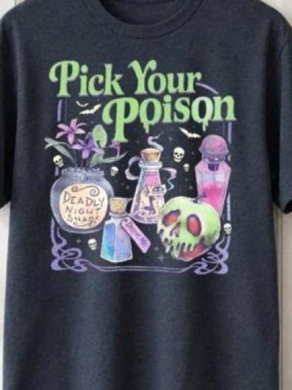 Gildan Black 'Pick Your Poison' Graphic Tee - Picture 2 of 2